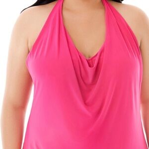 Magicsuit Sophie Halter Tankini Top Pink Size 16